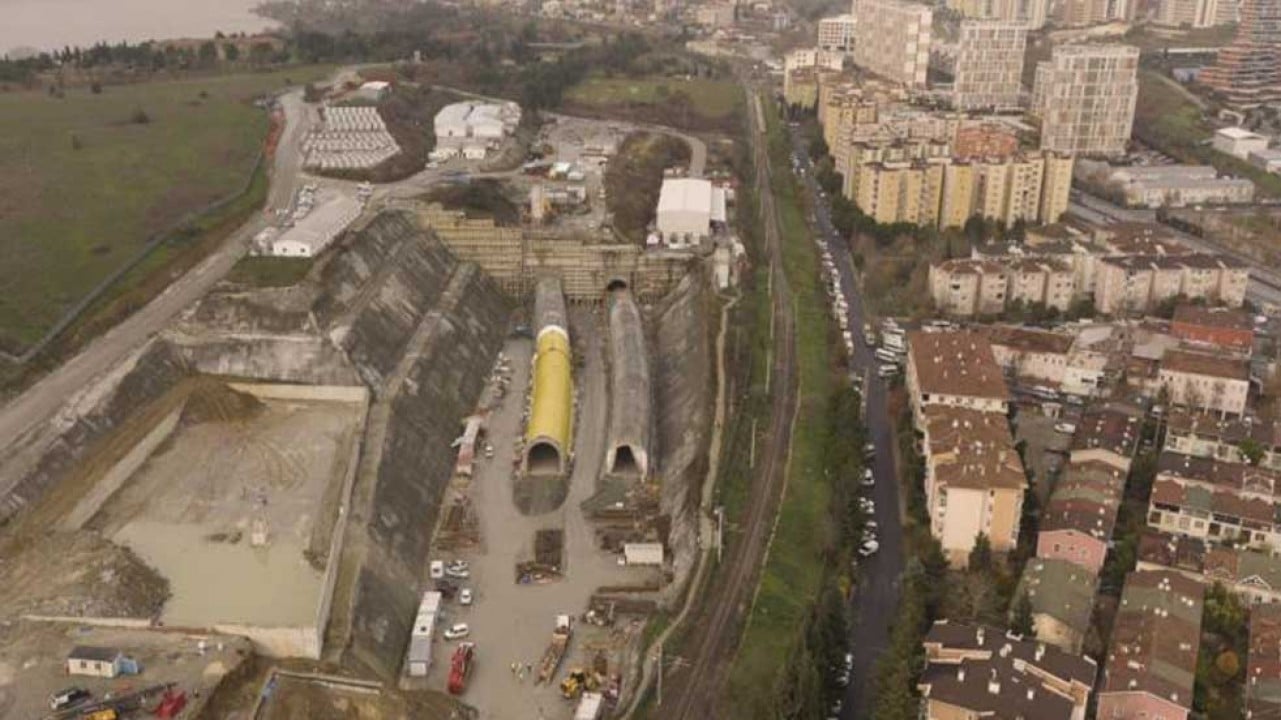 İstanbul Kapıkule YHT hattı için iki tüplü dev tünel inşaatı devam ediyor