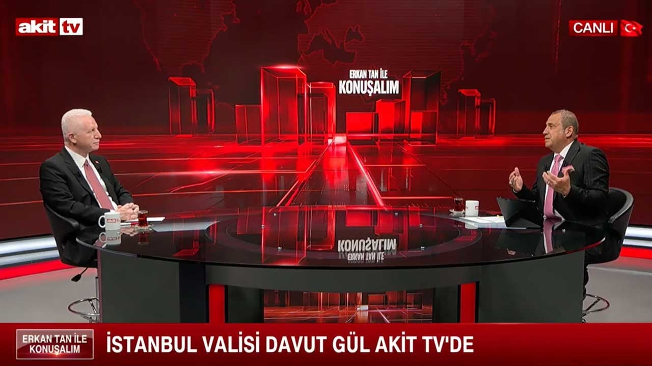 İstanbul Valisi Davut Gül'den Erkan Tan'ı şaşırtan sözler: Emin misiniz? Sayın Valim diliniz sürçmüş olmasın?