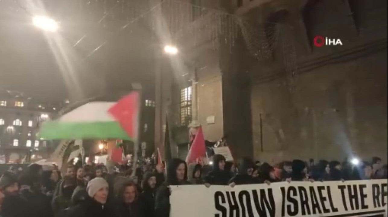 İtalya'daki İsrail Karşıtı Protestoda Çatışma: Bologna Sokakları Savaşı Andırdı