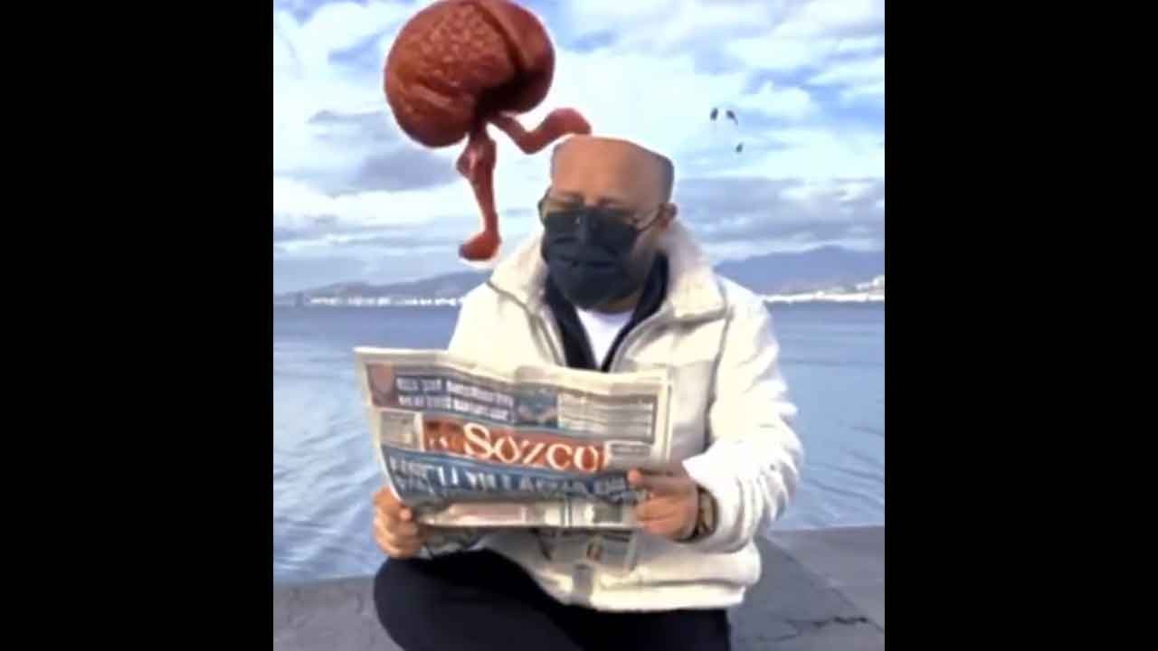 İzmir Körfezi'ndeki koku sorununa dert yananlar için şifa niyetine bir video! Sözcü Gazetesi'ni rezil rüsva ettiler