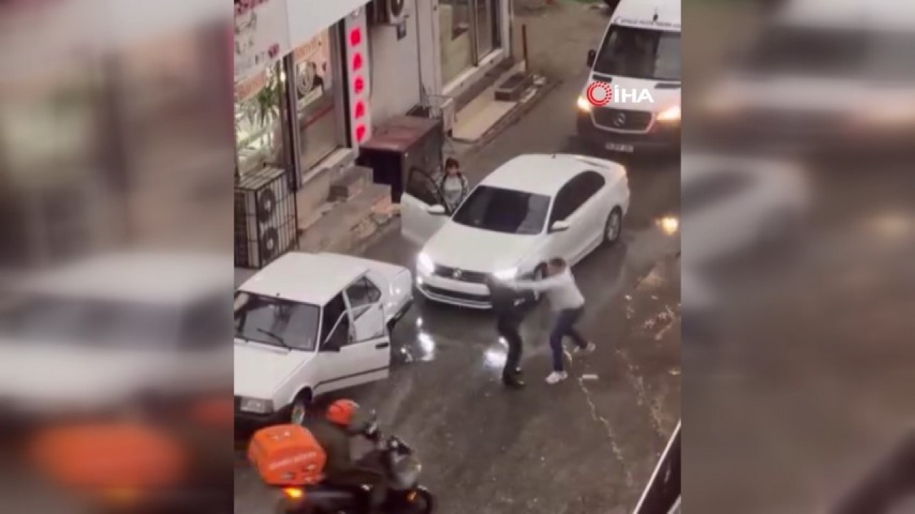 İzmir'de trafik tartışması: Döner bıçağı ile kovaladı