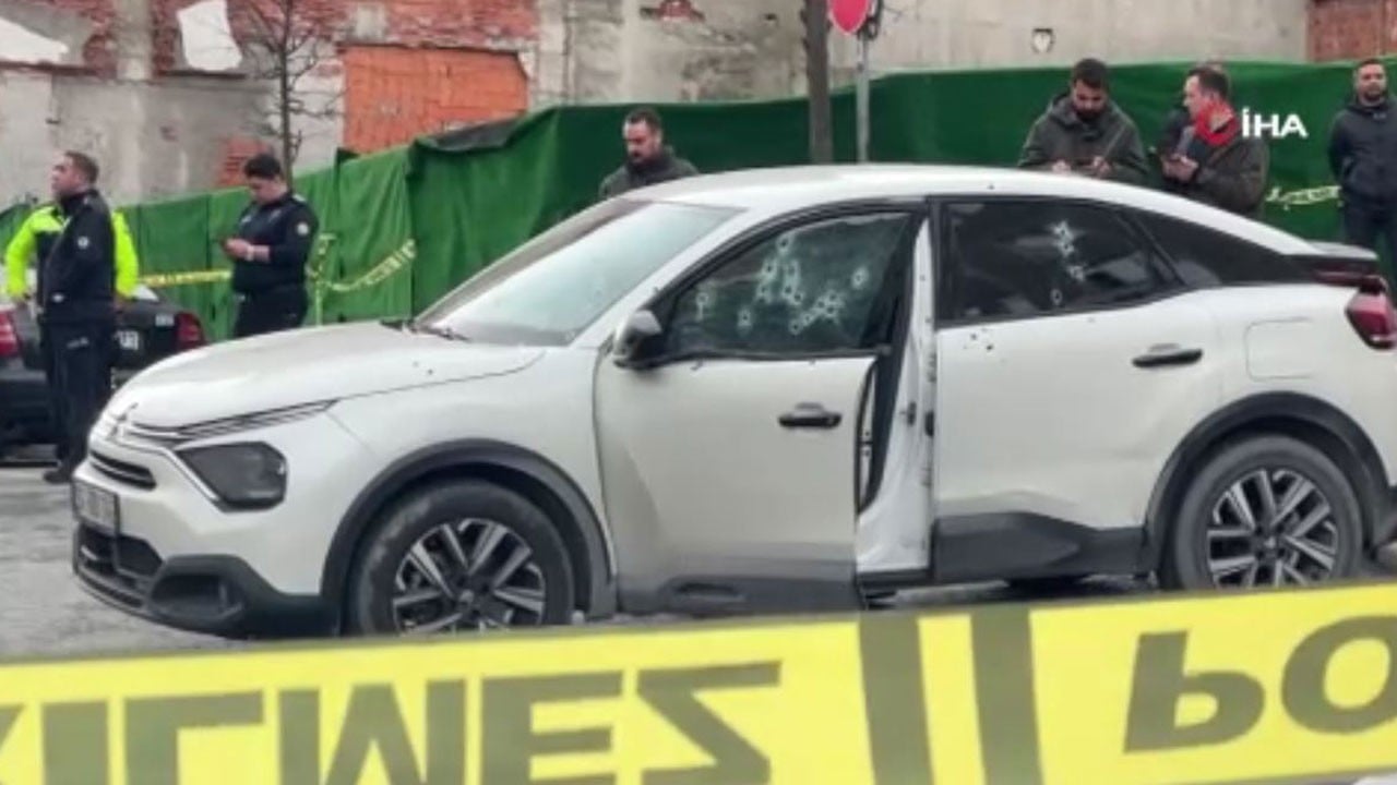 Kağıthane'de 40 kurşunlu infaz! Takip cihazı ile aracını izlemişler