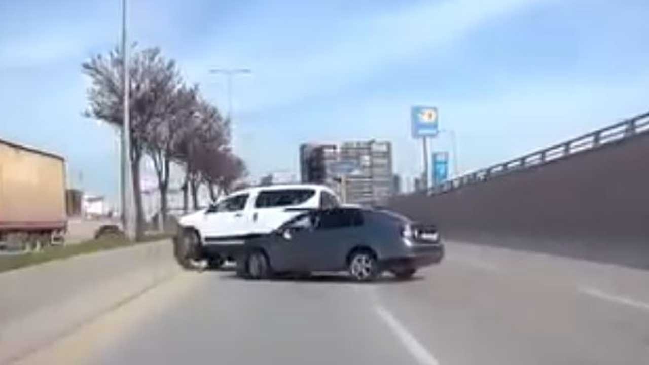 Kameralar kaydetti! Ankara'da makas terörü