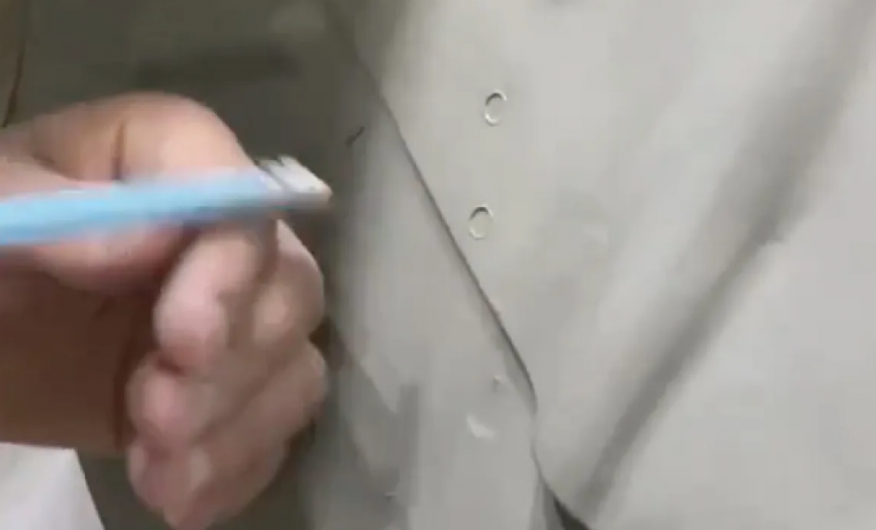 Kaporta ustasının hainliği böyle görüntülendi: İkinci el piyasasının canına okudular