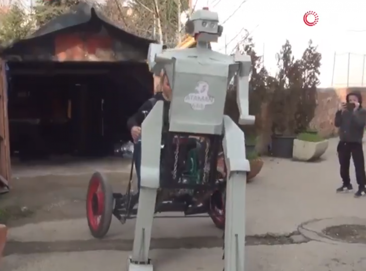 Kastamonulu vatandaş Robot üretti! Şimdi Gerisini Elon Musk Düşünsün!