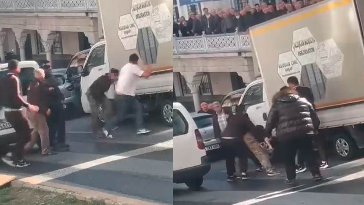 Kavga için araçtan inmeye ceza var bıçak çekmeye yok!