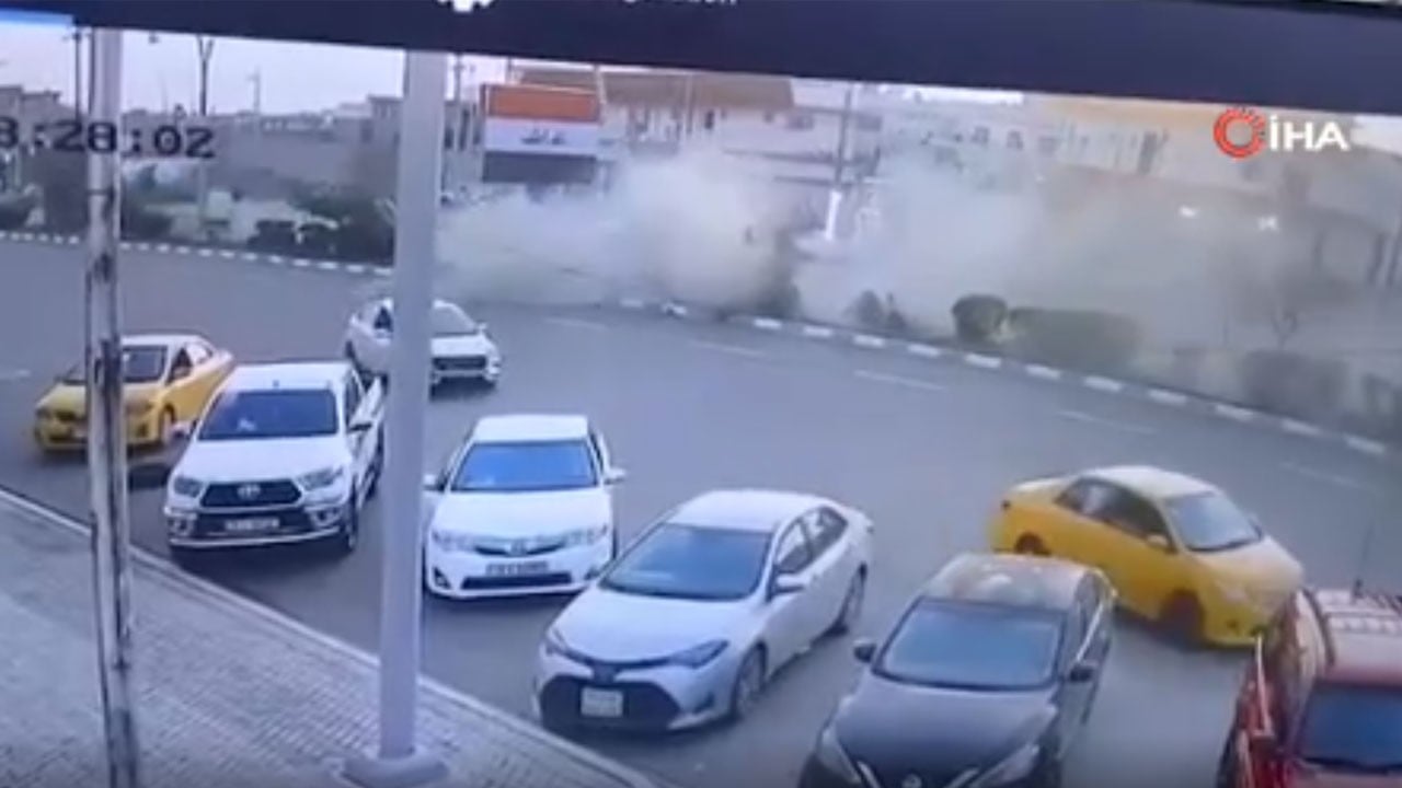 Kerkük’te korkunç kaza! Kamyon 35 aracı ezdi! Ölüler var