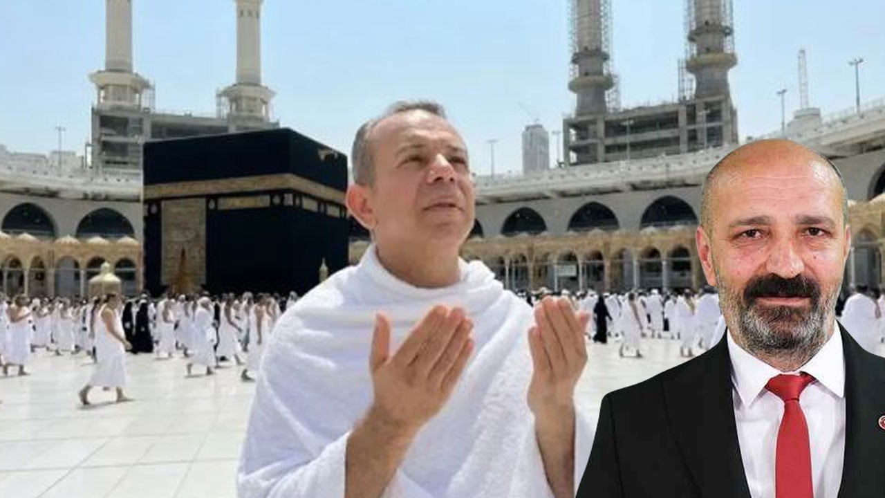 Keşke yardımcını da götürseydin umreye Tanju! O da senin gibi alkolü bırakıp böyle rezil olmazdı