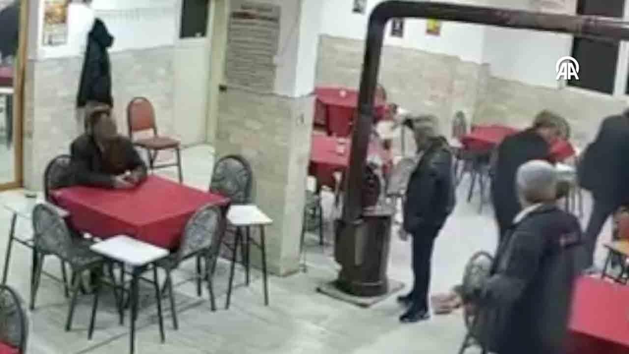 Kolonya döktü, soba parladı: Panik anı kahkahaya döndü