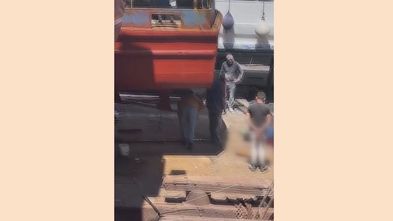 Korkunç ölüm! Teknede çalışırken yüksekten düştü