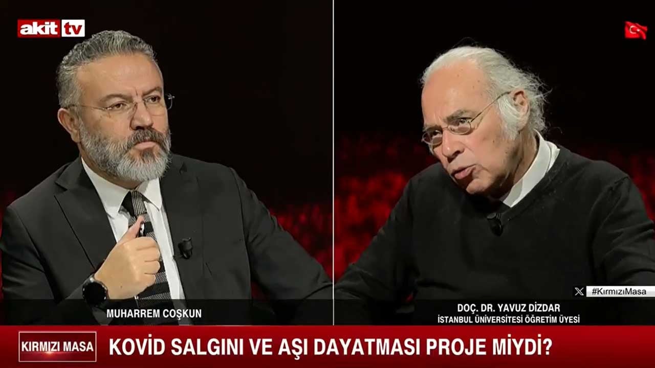 Kovid salgını ve aşı dayatması proje miydi? Yavuz Dizdar Kırmızı Masa’da cevapladı