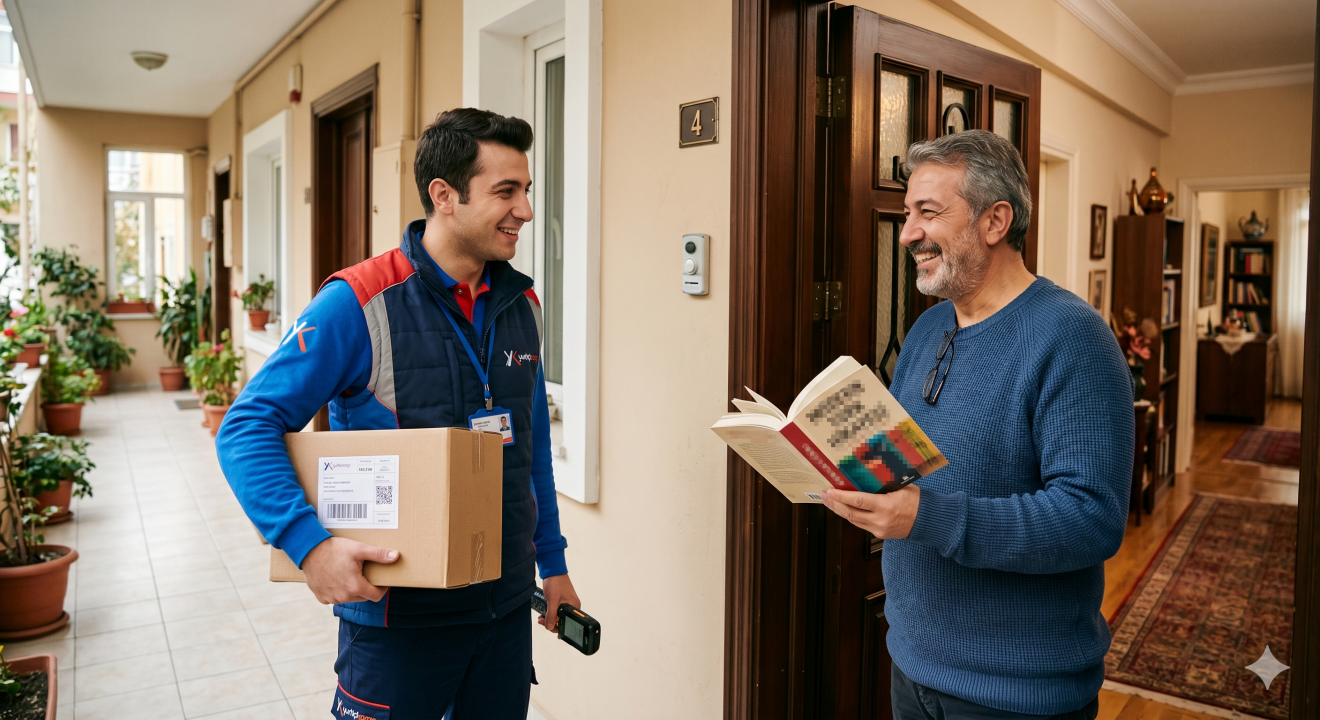 Kuryenin ateist müşteriyle imtihanı sosyal medyada gündem oldu