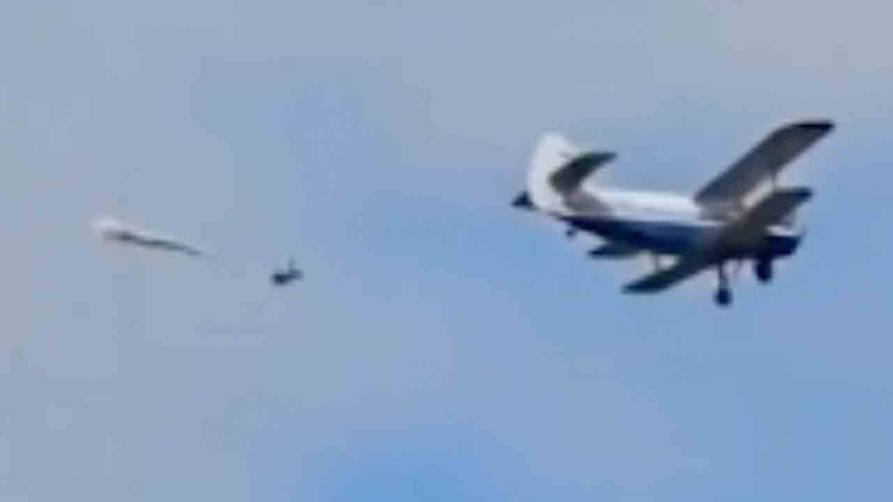 Kutlama trajediyle bitti: Paraşütü açılmayan Rus paraşütçü çakılarak öldü