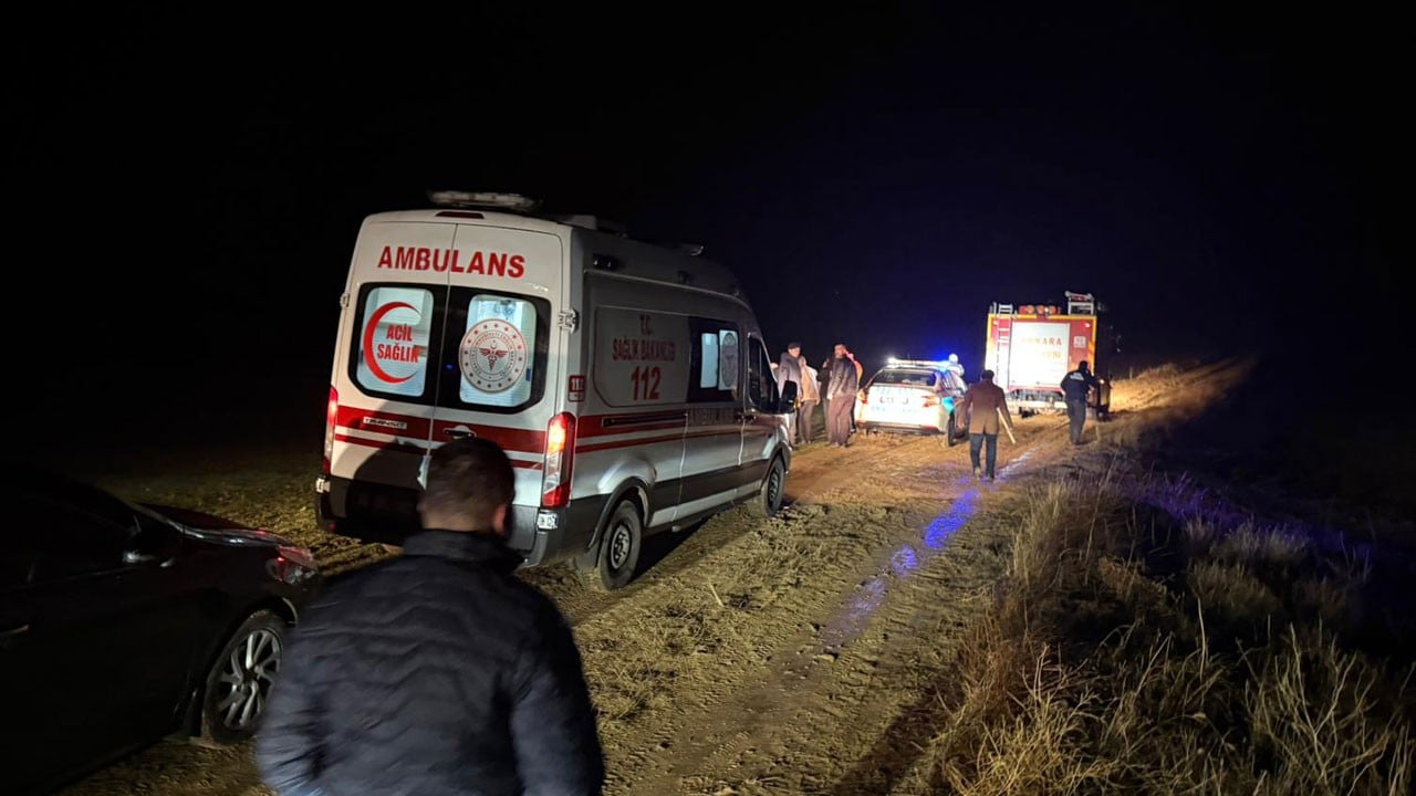 Libya Genelkurmay Başkanını taşıyan özel uçak Ankara'da düştü