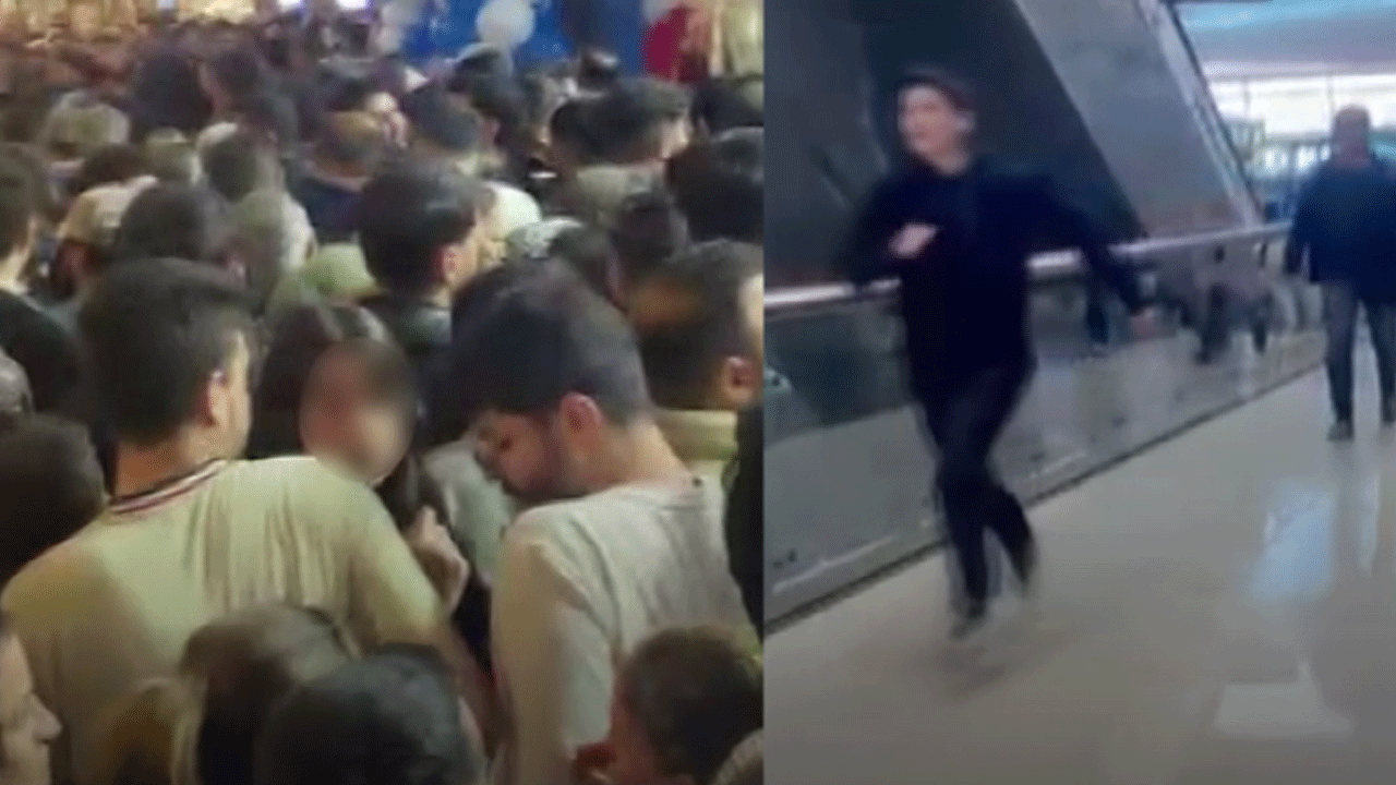Mağaza açılışında birbirlerini ezdiler!