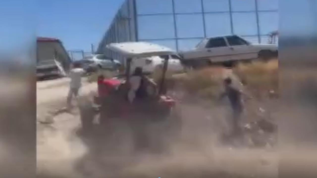 Malatya’da mera kavgasında iki kişiyi traktör ile ezdi