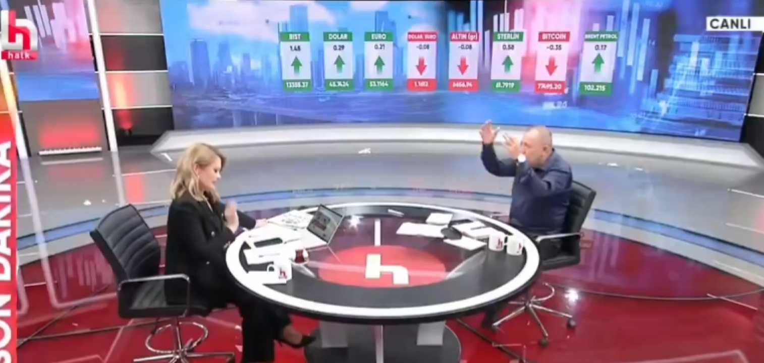 Mehmet Tezkan Halk TV'de ağlıyor! Neden dolar çıkmıyor borsa düşmüyor