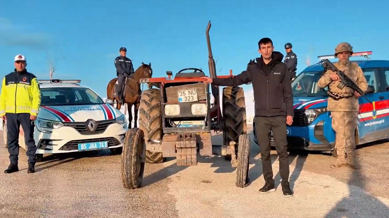 Muğla’da 21 yıl önce çalınan traktör Van’da bulundu! Torununa teslim edildi