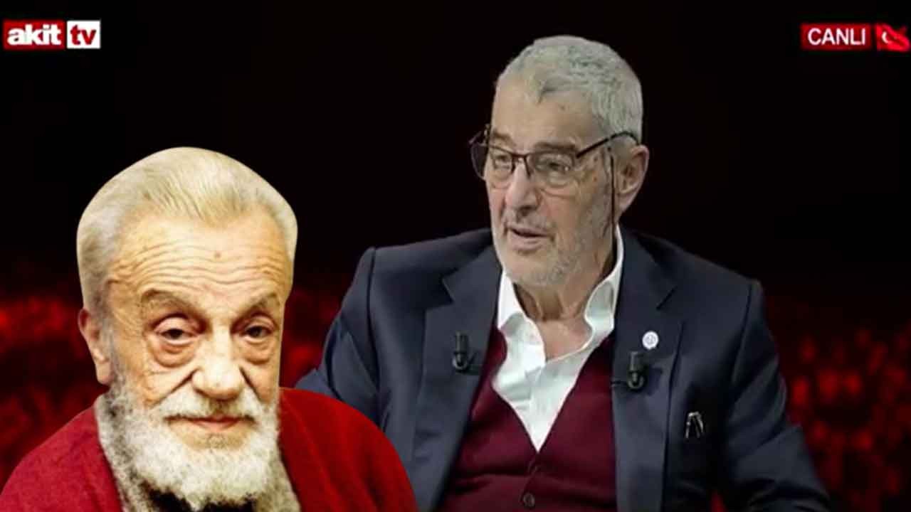 Necip Fazıl, Sadık Albayrak ve arkadaşlarına yemek ısmarlaya bilmek için...