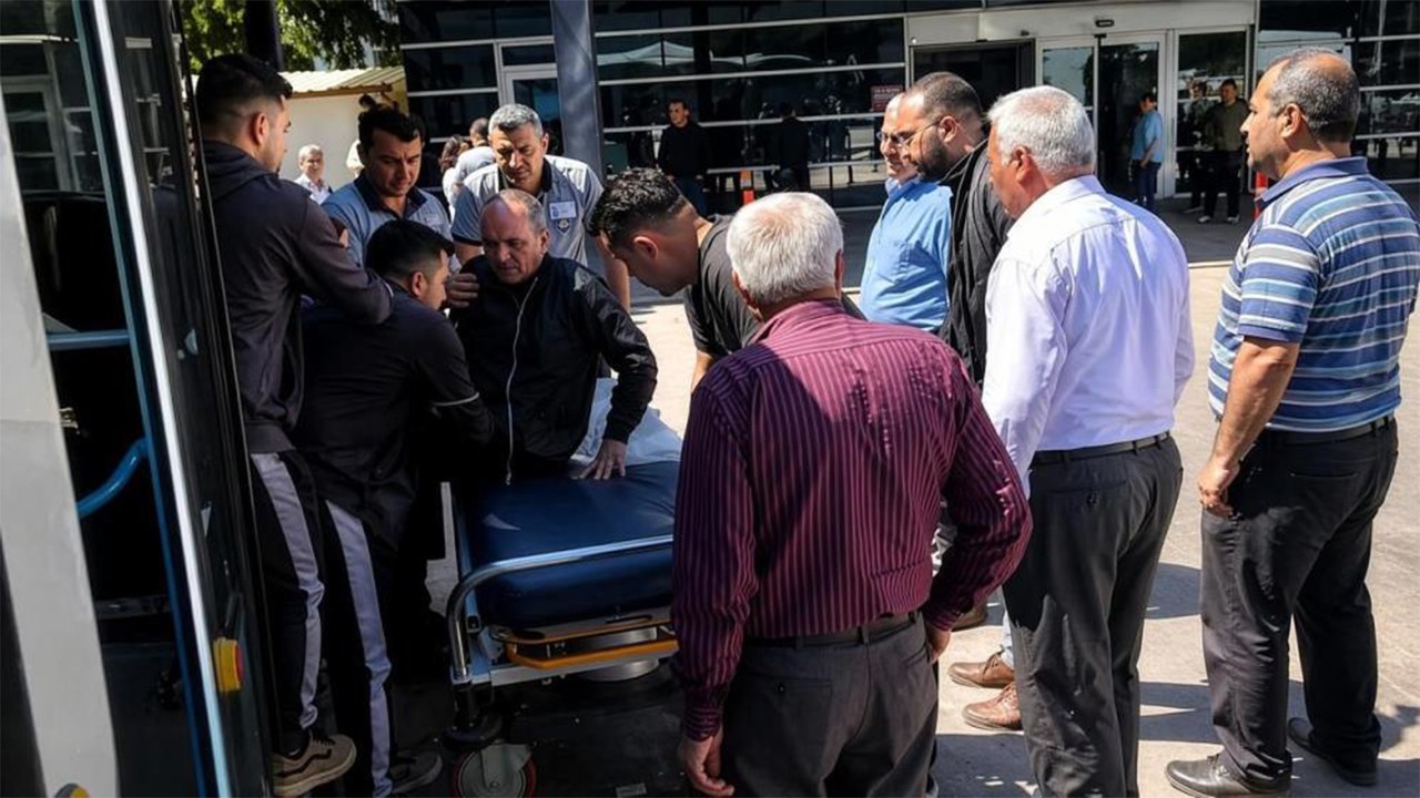 Otobüs ambulans oldu hasta yolcuyu acile ulaştırdı