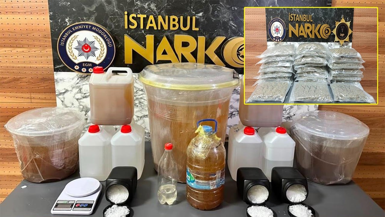 Otoyolda nefes kesen uyuşturucu baskını