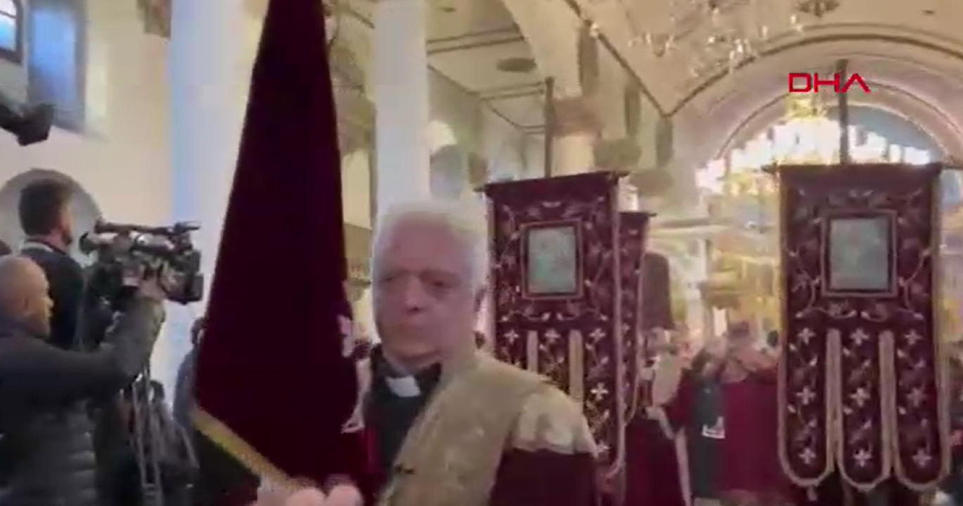 Papa 14. Leo’dan İstanbul’a ziyaret! Kumkapı Kilisesi’nde ayin düzenlendi