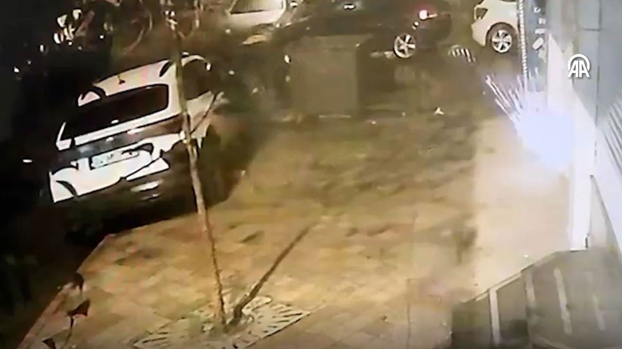 Park halindeki cipi uzun namlulu silahlarla kurşuna dizdiler