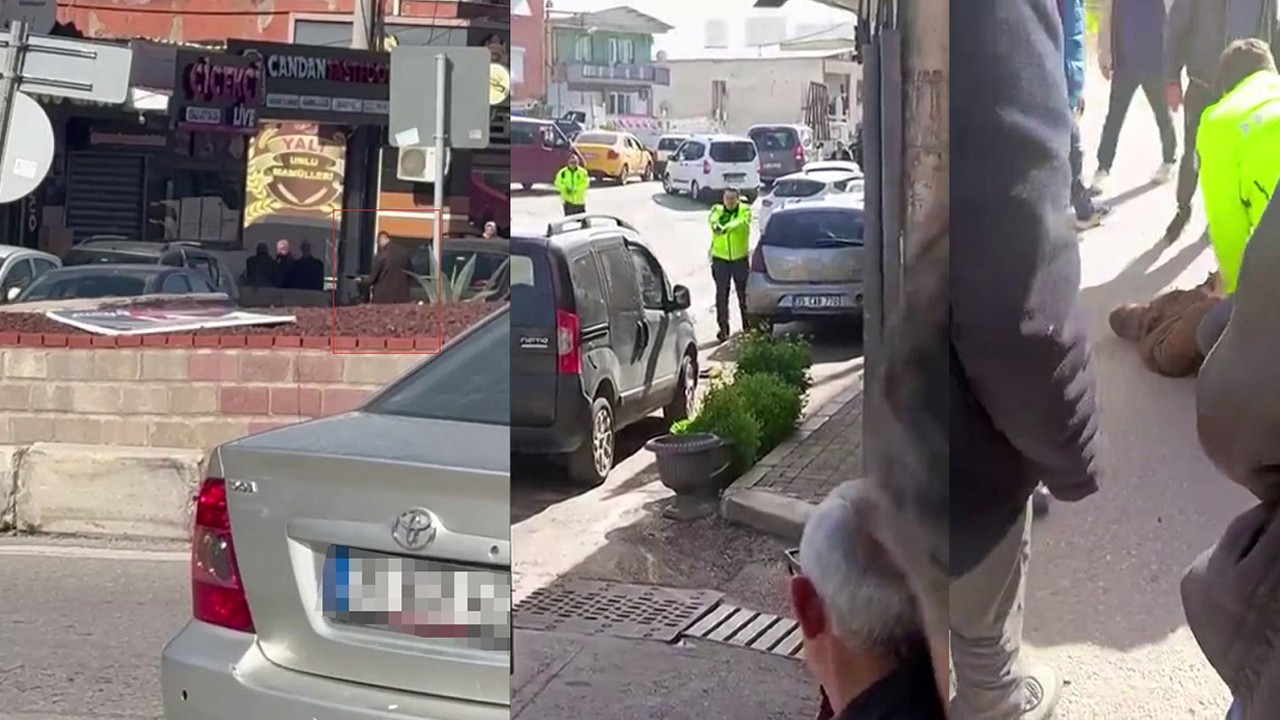 Pompalı tüfekle yaylım ateşi açtı! O anlar kameralara böyle yansıdı 