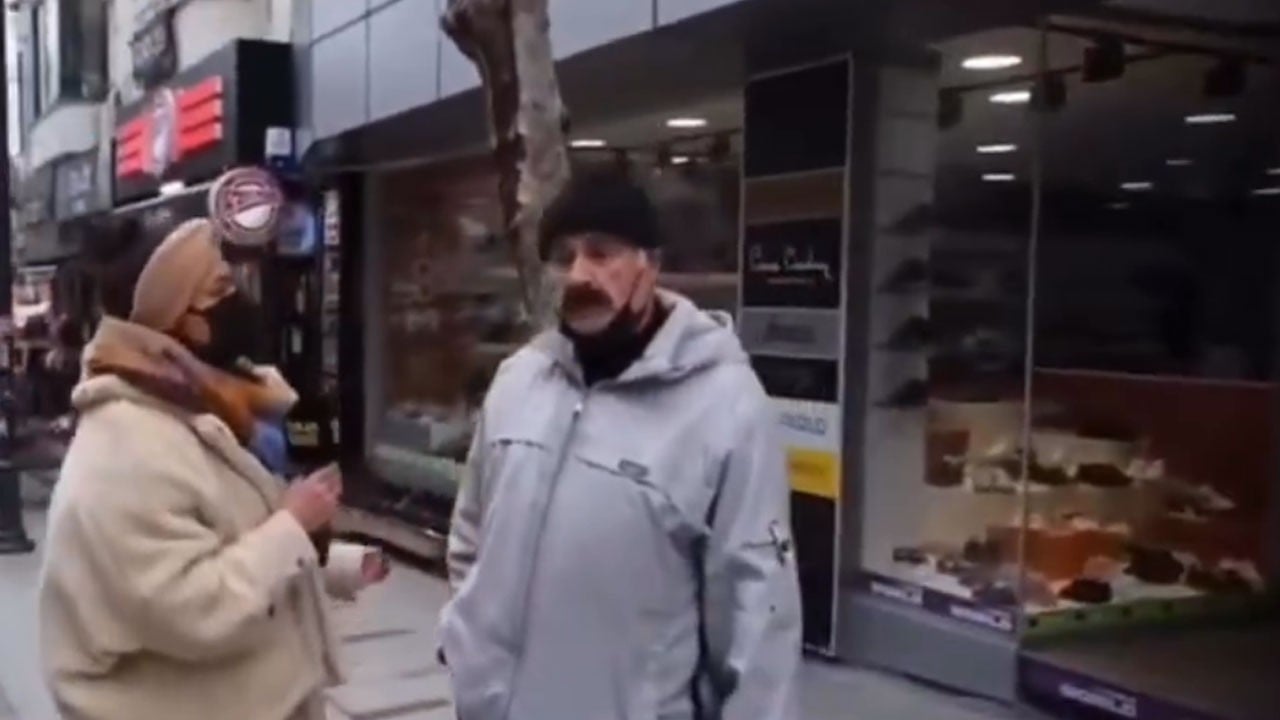 Provokatör sert kayaya çarptı