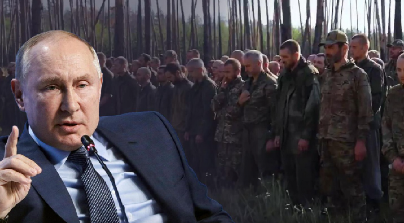 Putin'i çıldırtacak görüntü: 250 Rus askeri esir alındı