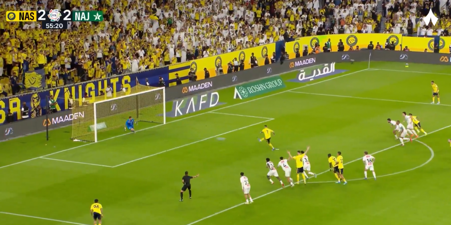 Ronaldo'nun penaltı öncesi 