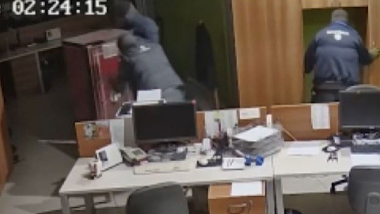 Seramiksan'daki 2 milyon Euro’luk soygunun kamera görüntüleri ortaya çıktı