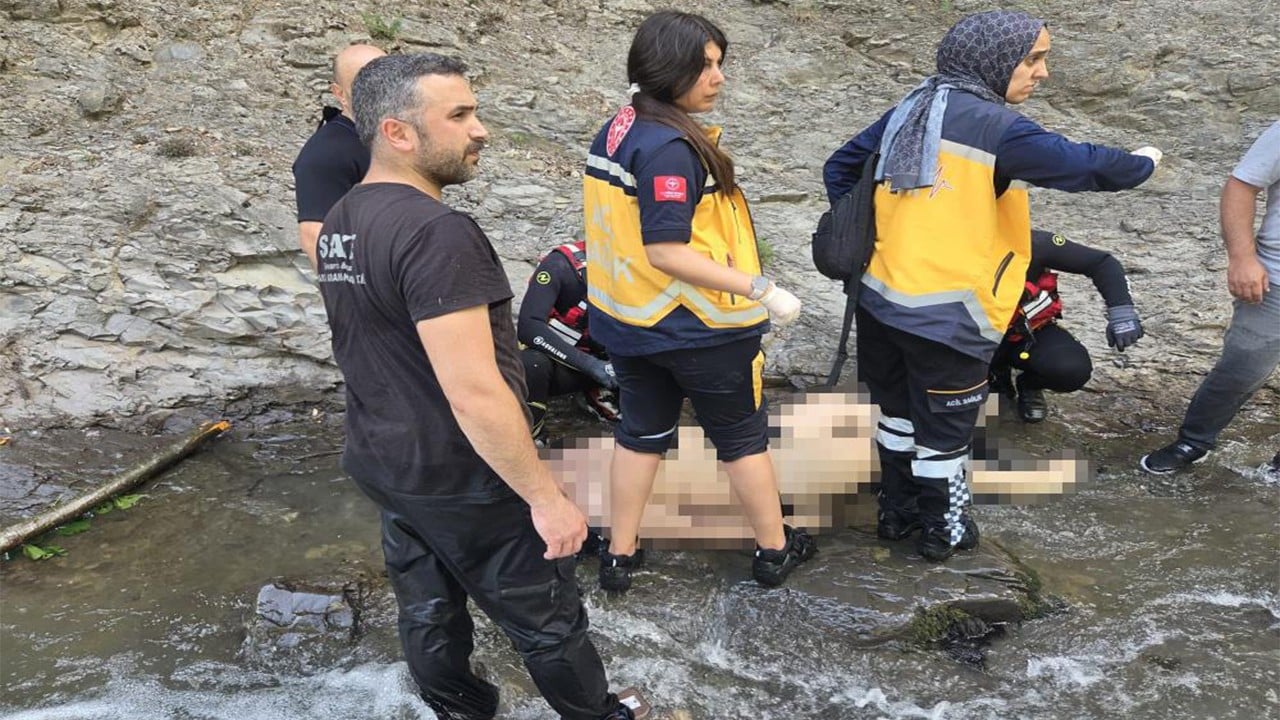 Serinlemek için girdiği dereden cansız bedeni çıktı