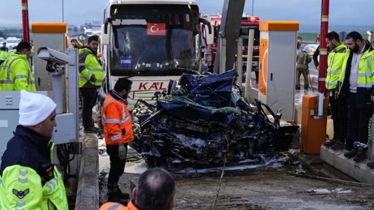 Silivri'deki korkunç kazanın görüntüleri ortaya çıktı