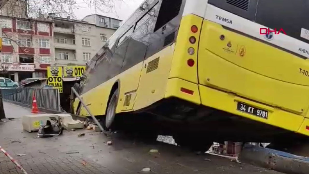 Şimdi uçaklar ve helikopterler düşünsün: İETT otobüsleri uçmaya da başladı