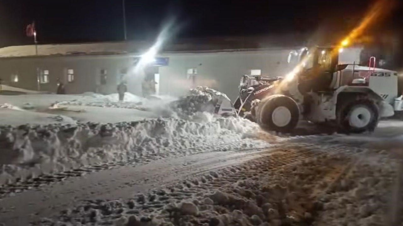 Şırnak'ta kasım ayında karla mücadele