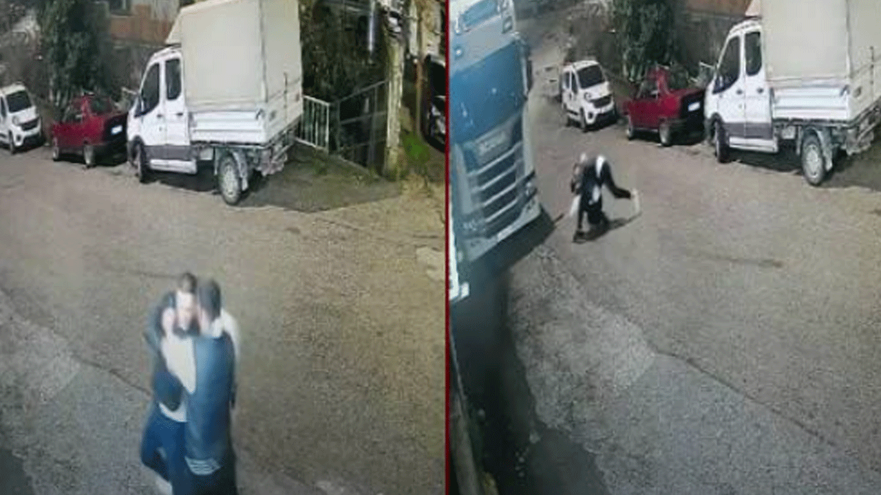 Sokak ortasında dehşet anları: Yanına çağırıp 5 yerinden bıçakladı!