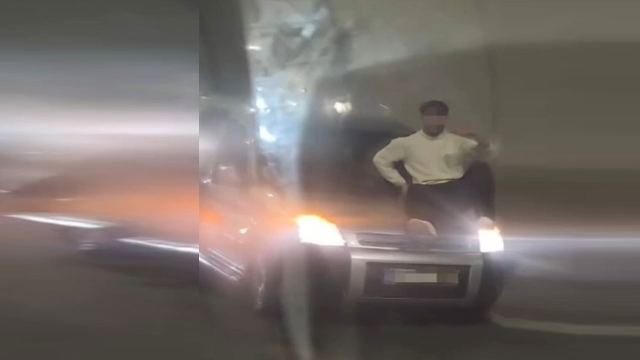 Sosyal medya videosu başını yaktı! Tünelde dans eden sürücüye ağır ceza
