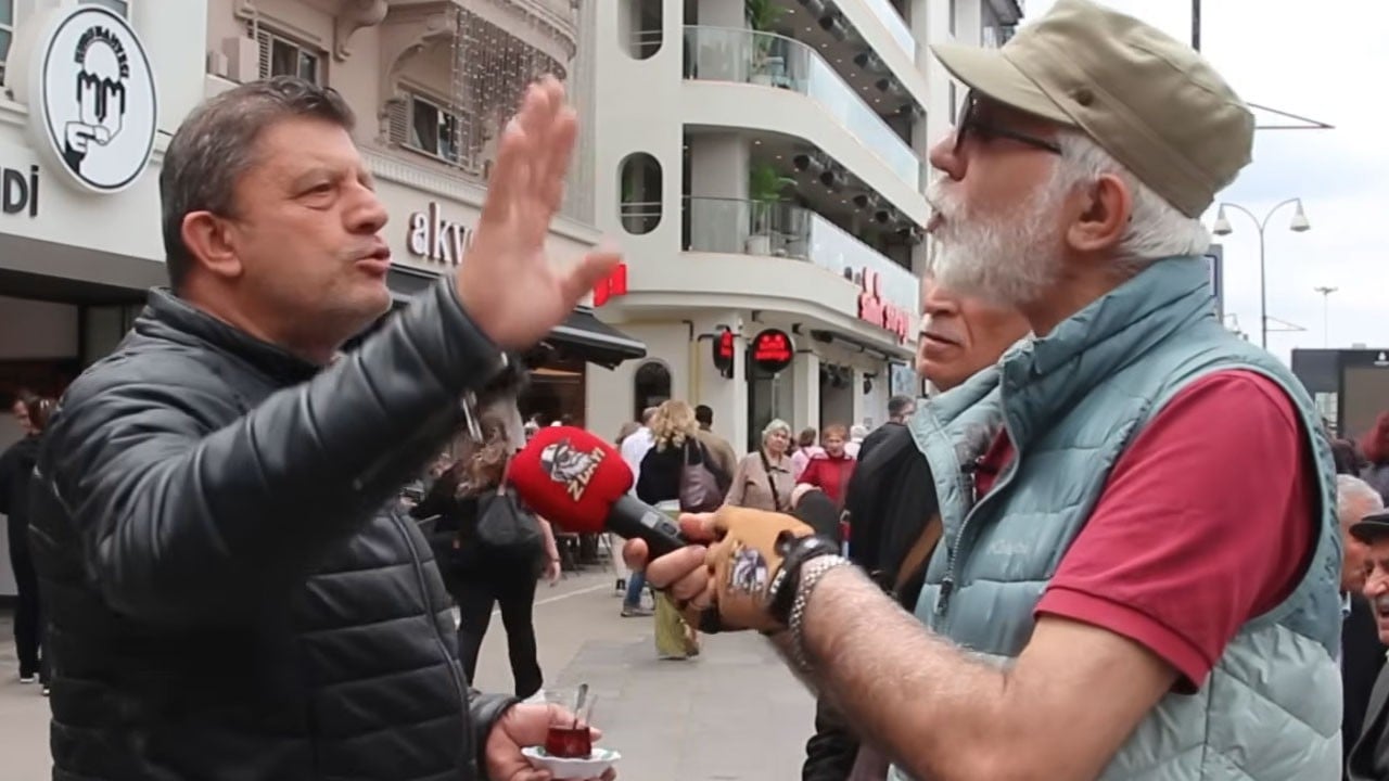 Sosyal medyada damga vuran sokak röportajı: İmamoğlu en büyük hırsız!