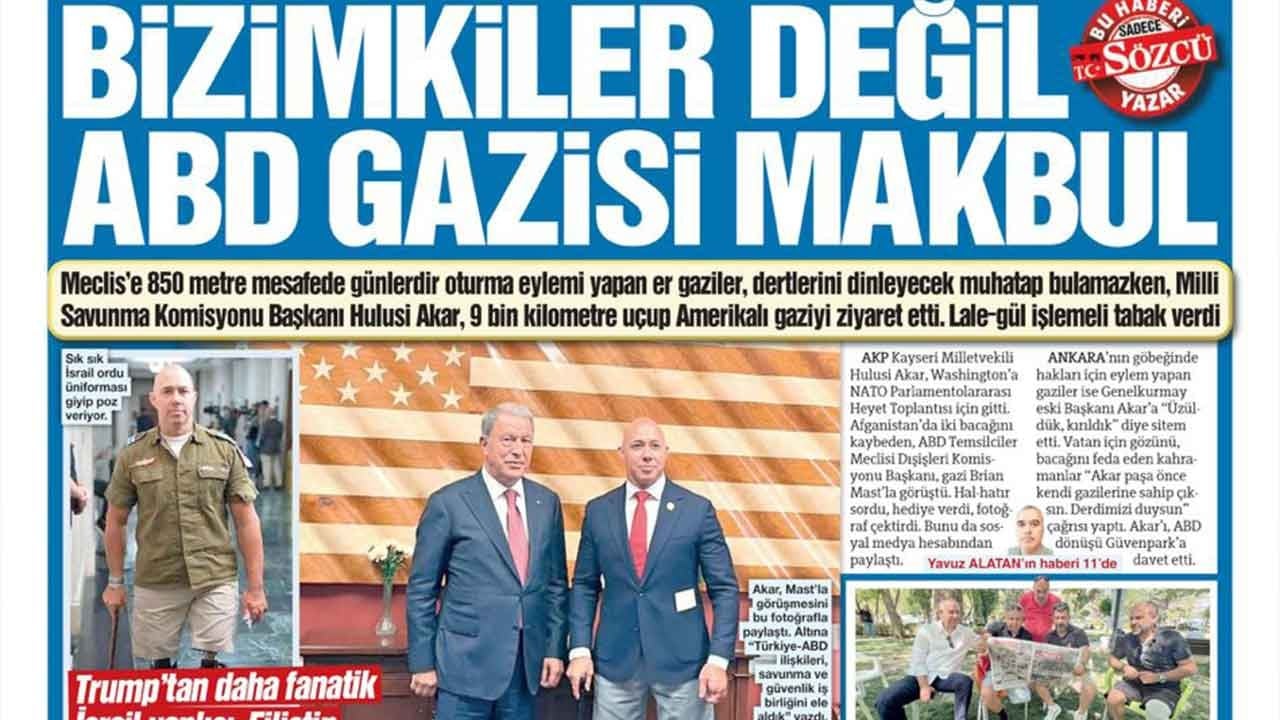 Sözcü'nün bir kirli algı operasyonu daha elinde patladı 