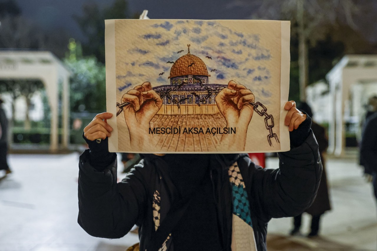 STK’lardan İsrail’in Mescid-i Aksa’daki ibadet yasağına tepki