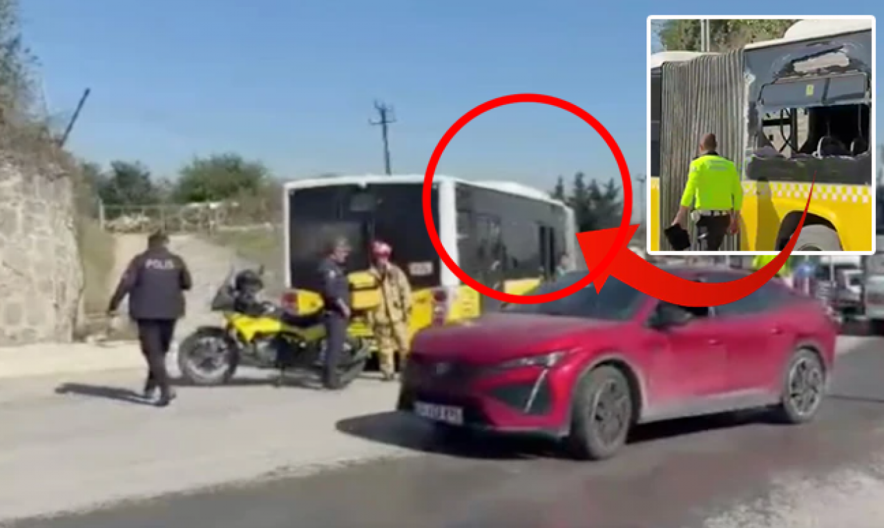 Sultangazi'de feci kaza! İETT otobüsü duvara çarptı; yaralılar var