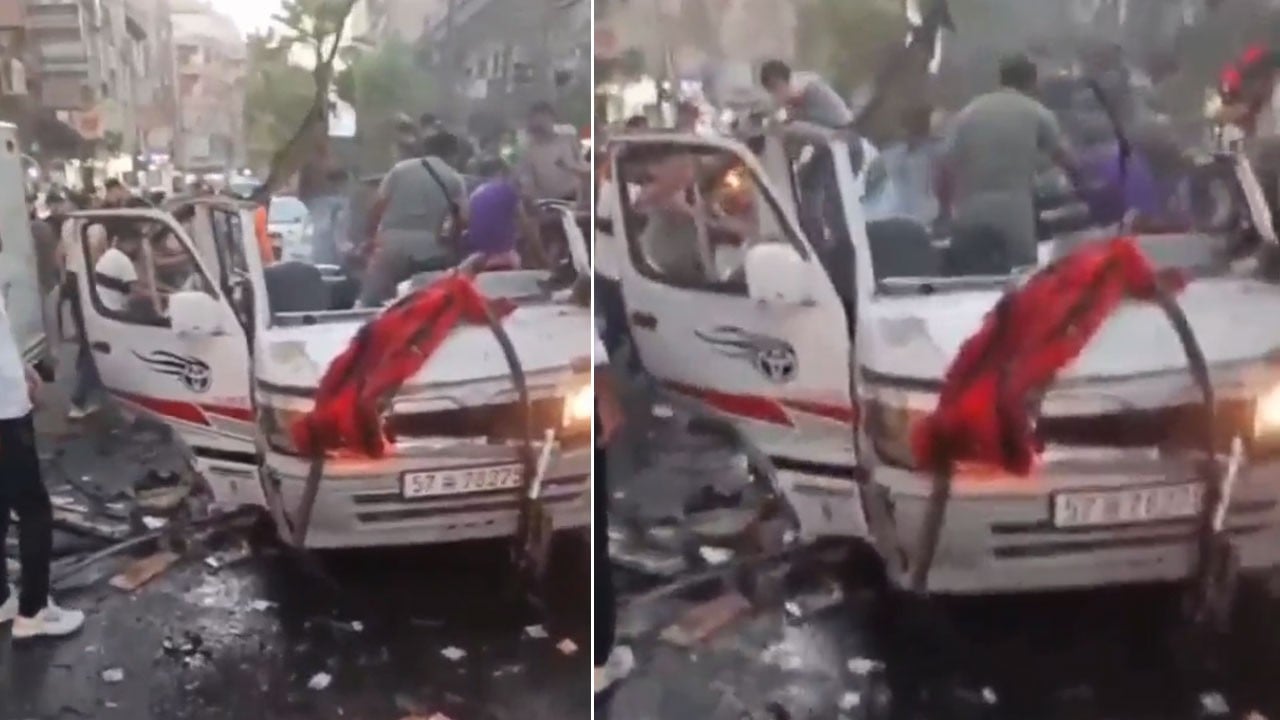 Suriye'nin başkentinde yolcu minibüsüne bombalı saldırı: Çok sayıda ölü var!