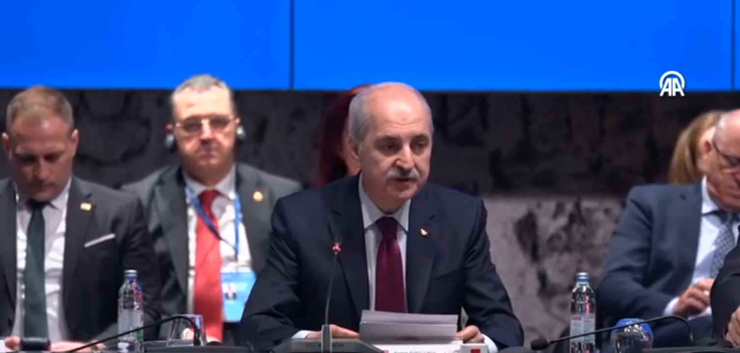 TBMM Başkanı Kurtulmuş'tan Hırvatistan'da tarihi çıkış! 'Küresel sistem çözülüyor, yeni bir dünya kuruluyor!'