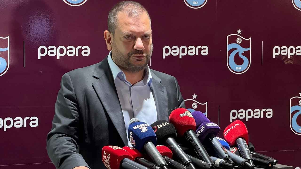 Trabzonspor Başkanı Ertuğrul Doğan hakemlere ateş püskürdü: 