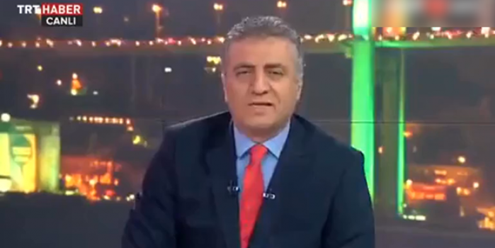 Trt Spikerinden Studyoyu Terk Eden Hakan Peker E Olay Gonderme