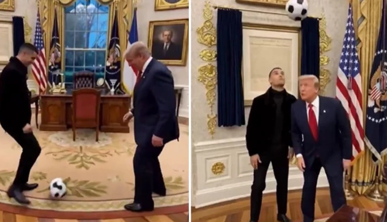 Trump ve Ronaldo yapay zeka videosuyla viral oldu