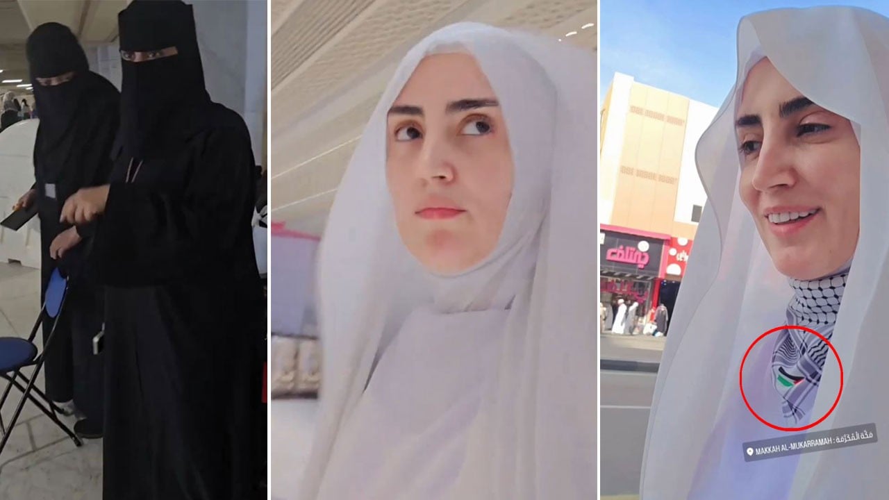 Umrede hem Türk kadınına hem ümmete terbiyesizlik: Haram diyor bir de! Sanki Kur’an-ı Kerim’de ayet yazıyor