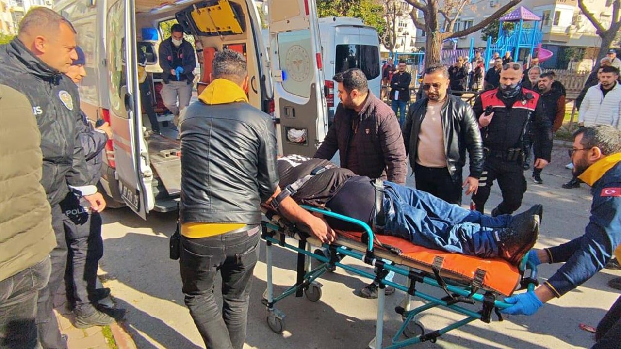 Yangın çıkaran pideci dumandan bayıldı