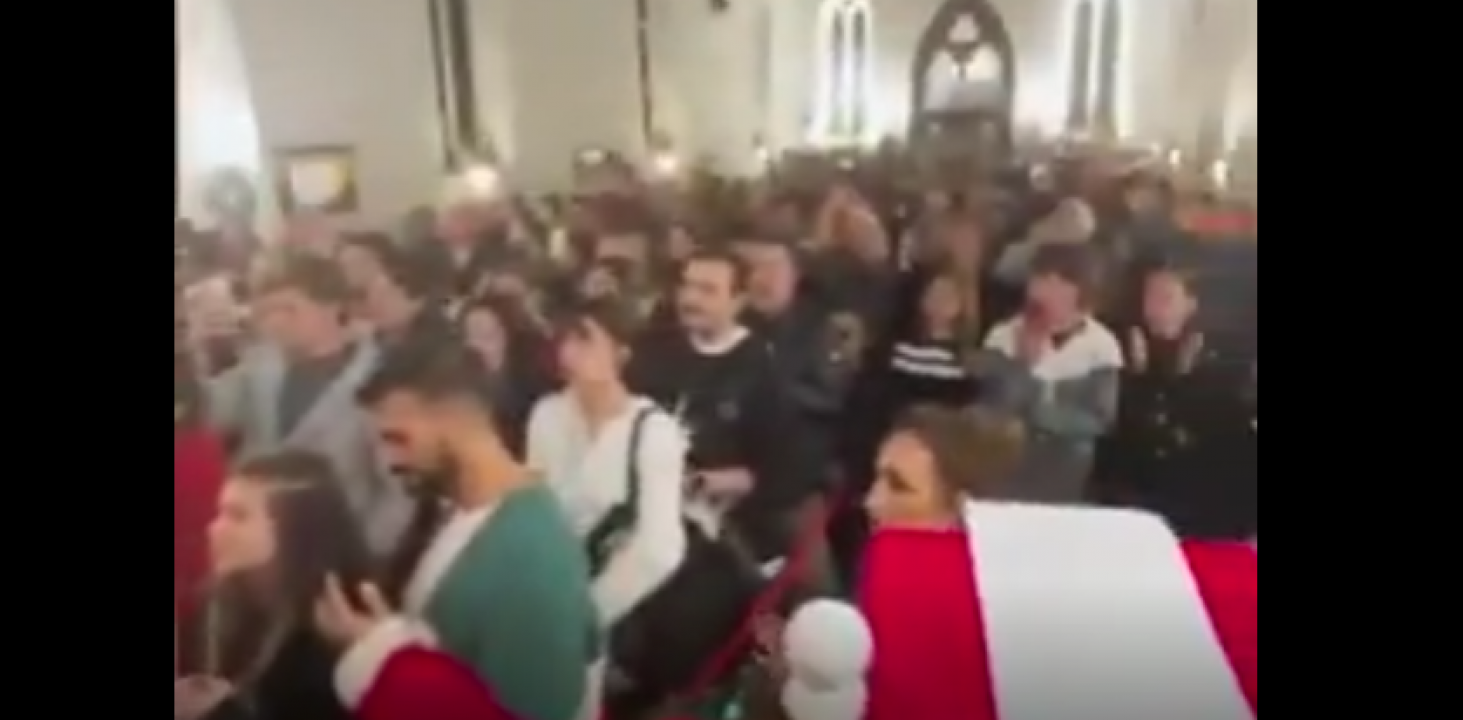 'Yaşa Mustafa Kemal Paşa yaşa'! Hep bir ağızdan coşkuyla...